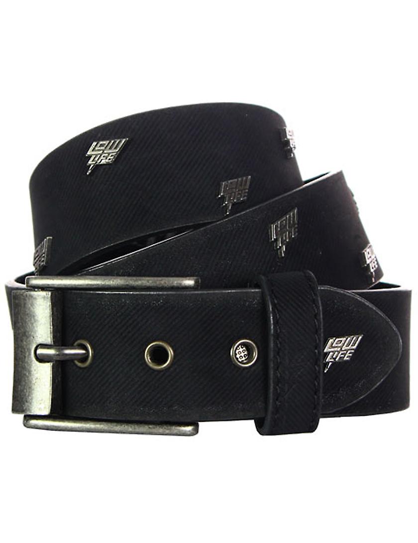 Storm Leather Belt in Black