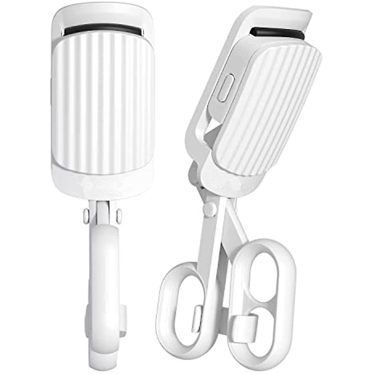 Heated Eyelash Curlers, 24 Hours Long Lasting, Rechargeable Electric Eyelash Curler, Handheld Eyelash Heated Curler