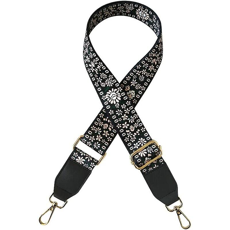 Shoulder Bag Strap Replacement Colorful Floral Pattern Accessory Strap Adjustable Length 80-130cm Long GetRich