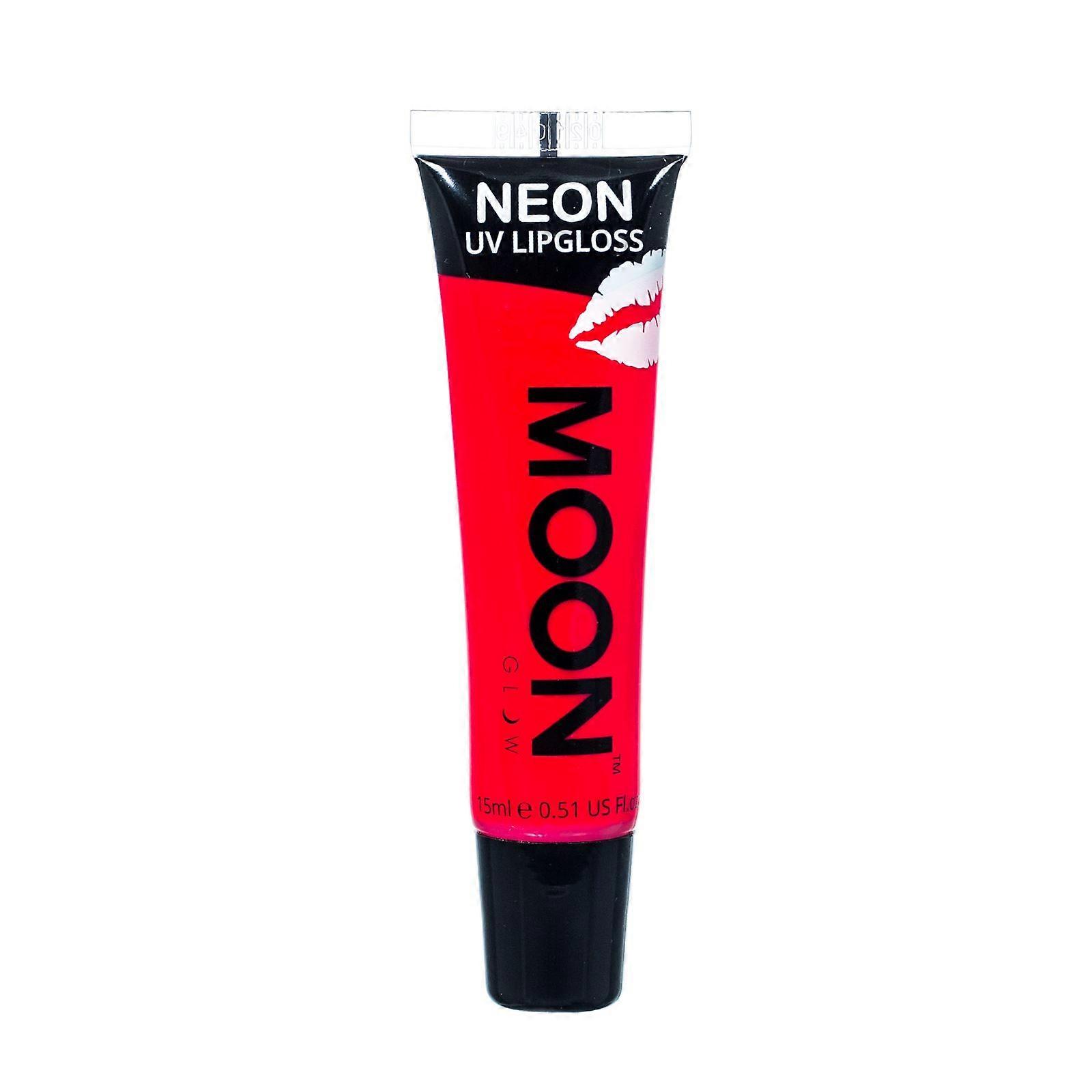 Måne glød - Neon UV Lipgloss - Intens rød jordbær