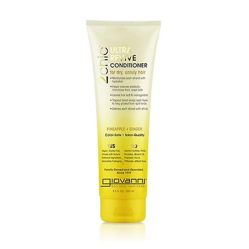 Giovanni Cosmetics 2 Chic Ultra-Revive Conditioner Pineapple, 8.5 Oz (Pack of 1)