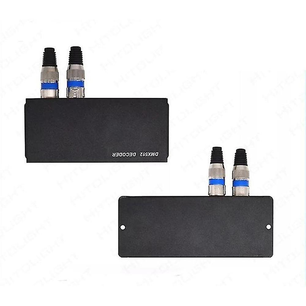 3-way Rgb Dmx512 Decoder 3 Channel X 8a Dc12-24v With Xlr Plug