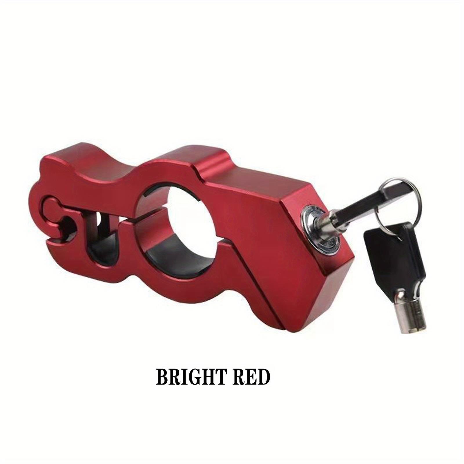 Motorcycle Lock Heavy Duty Anti-theft Grip Lock Throttle And