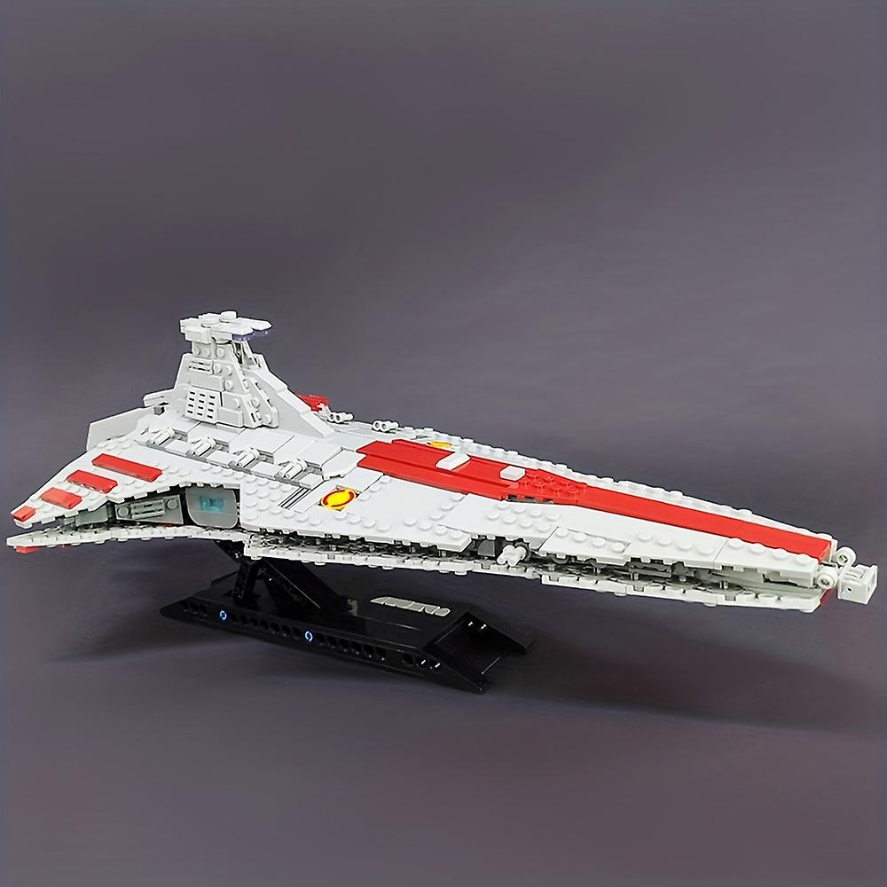 67106 High-tech Venator Attack Cruiser Fighter Destroyer Brick Technical Model Building Blocks Space Ship Toys Birthday Gifts