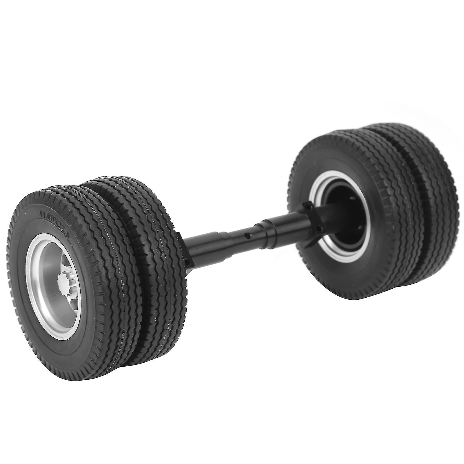 Nicht angetriebene Hinterachsreifen 10 Loch Radnabe Fit für Tamiya 1/14 Sattelzug