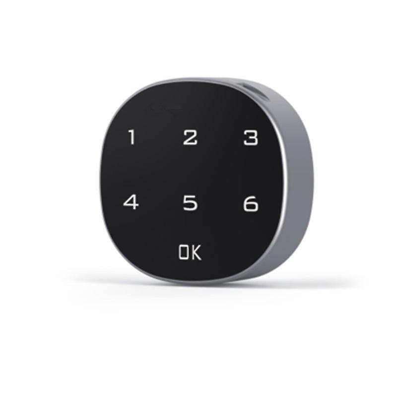 Digital Combination Padlock with Touch Screen Locker Padlock Electronic Lock Cabinet Door Code Lock