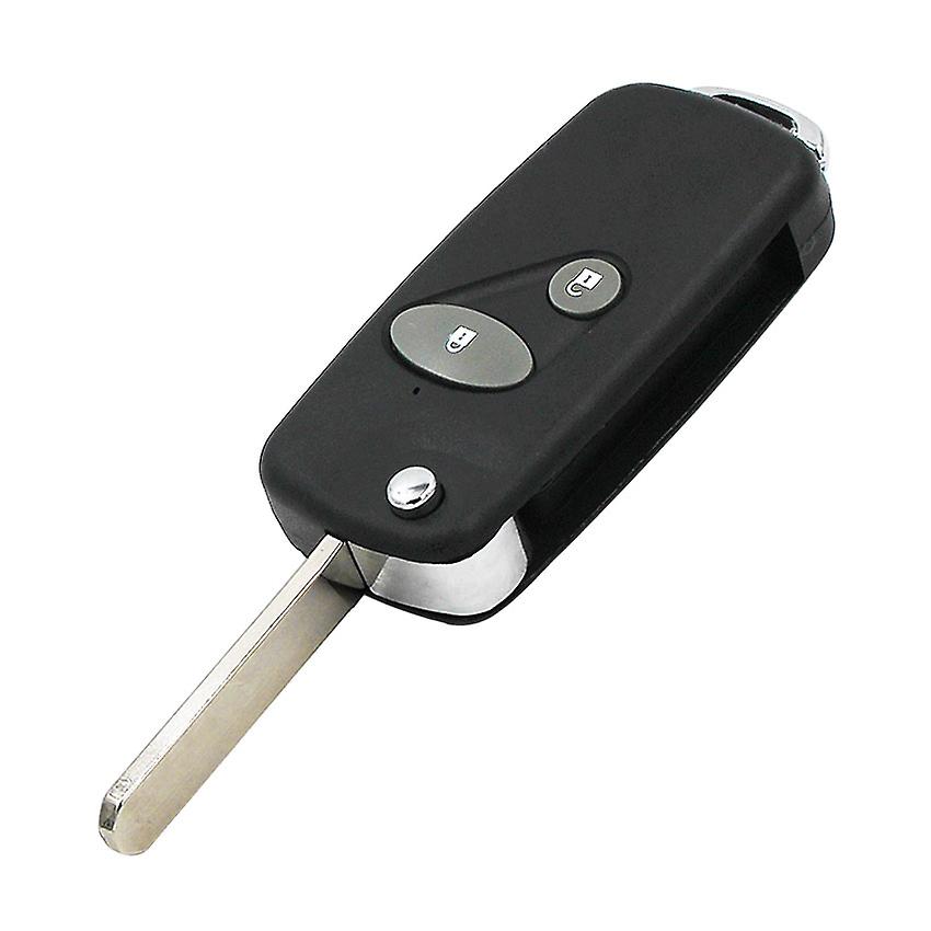 2/3/4 Button Folding Flip Remote Car Key Shell Case Hon66 / Right Groove Blade For Honda Cr-v S2000 Accord Civic Element Pilot