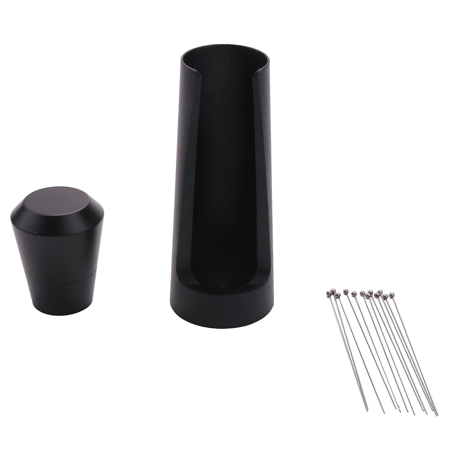 Espresso Coffee Stirrer And -aligning Stand Coffee Stirring Tool Black
