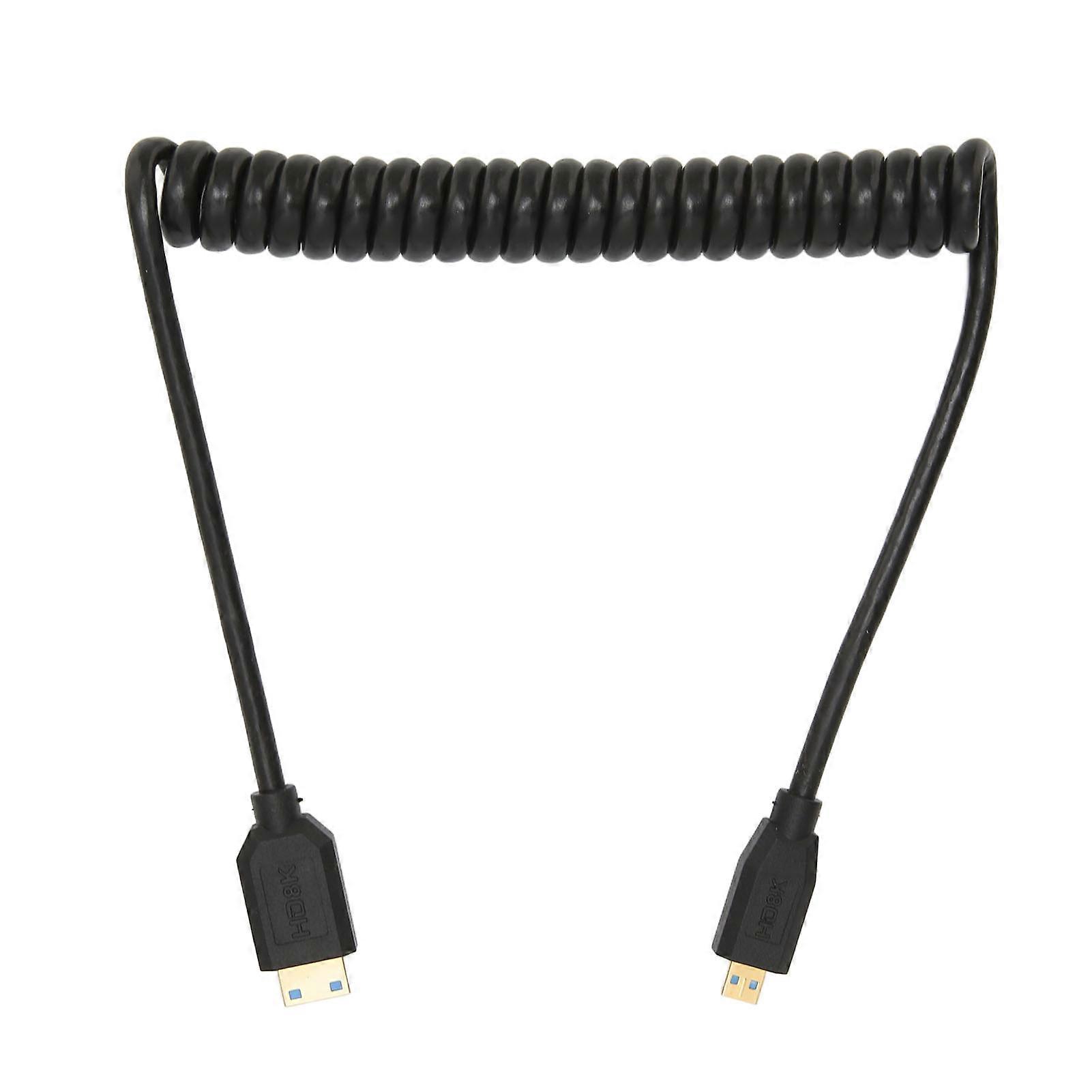 Cable micro a mini HDMI, 8K, multimedia