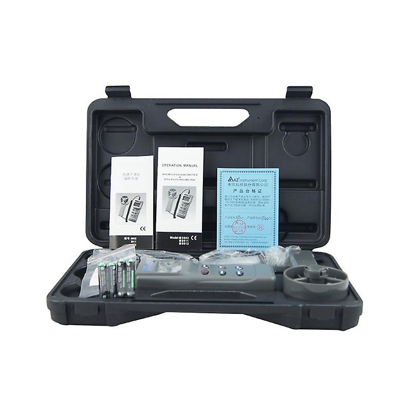Az8902 Handheld Anemometer Remote Fan Air Flow Meter