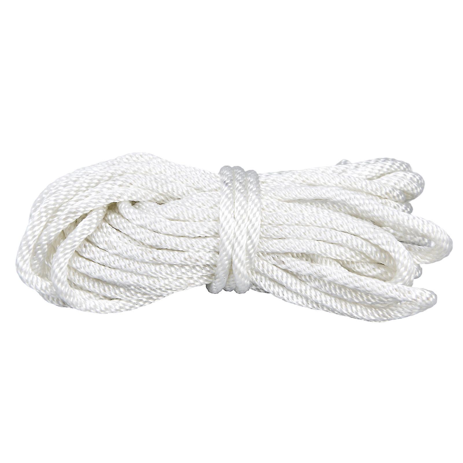 10m/32.8ft Long Nylon Recoil Starter Rope for Chainsaws, Lawn Mowers, Trimmers, Engine Parts, 5.0mm