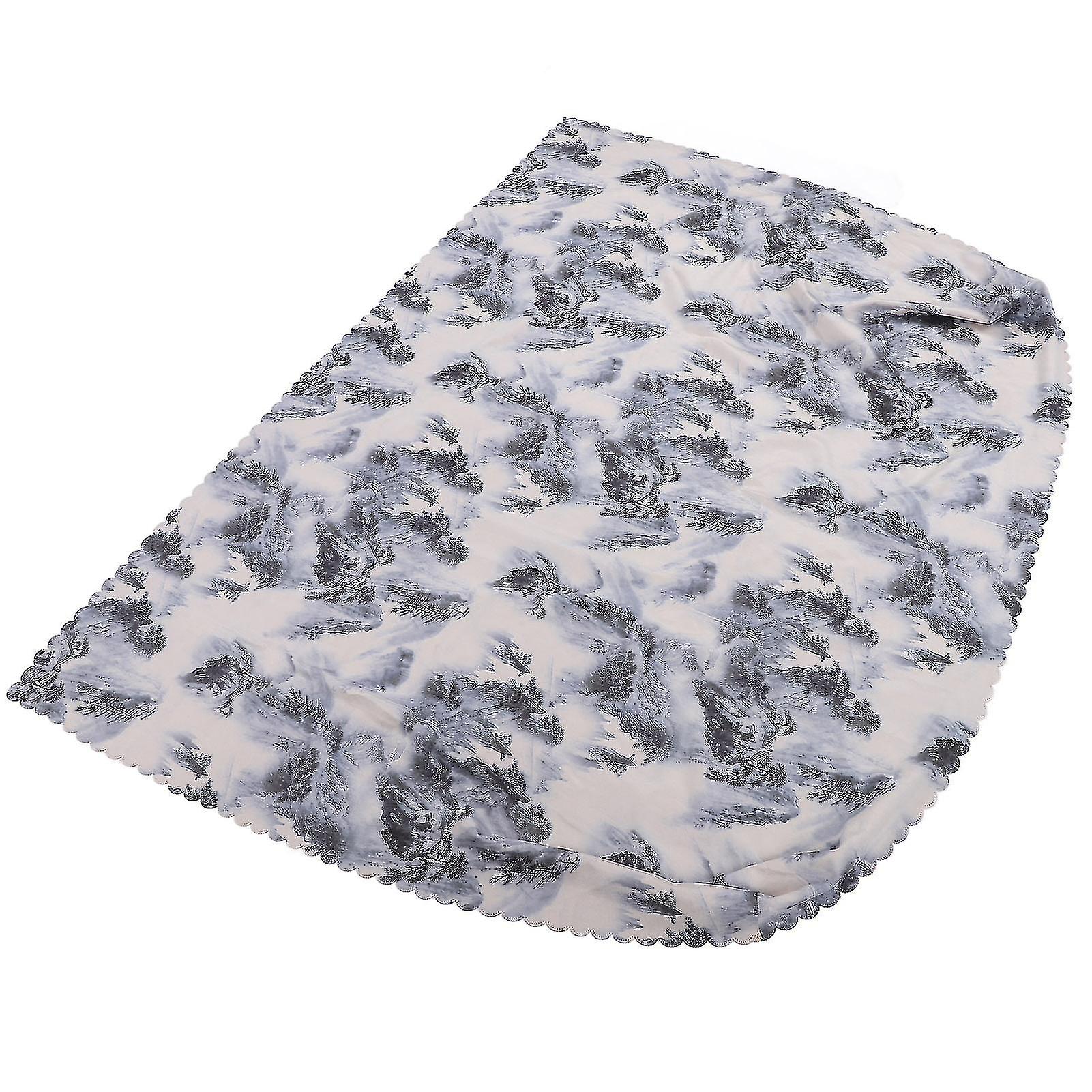 Full 88-Key Piano Dust Cover Cloth Ink Painting Keyboard Protector