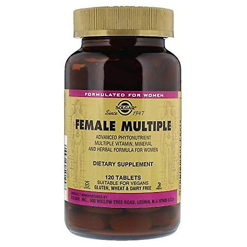 Solgar أنثى متعددة، 120 علامات التبويب (حزمة من 6)