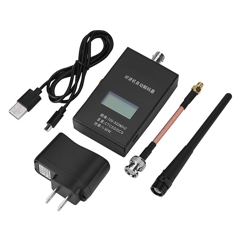 Upgraded Frequency Counter with CTCSS/DCS Decoder for 2-Way Radio, Power Test, USB Charging