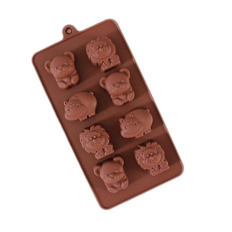 Baking Cookie Sheets Silicone Chocolate Cookies Silicone Mold 10 Shape Fondant Baking Pastry Tools For Cakes Decorating