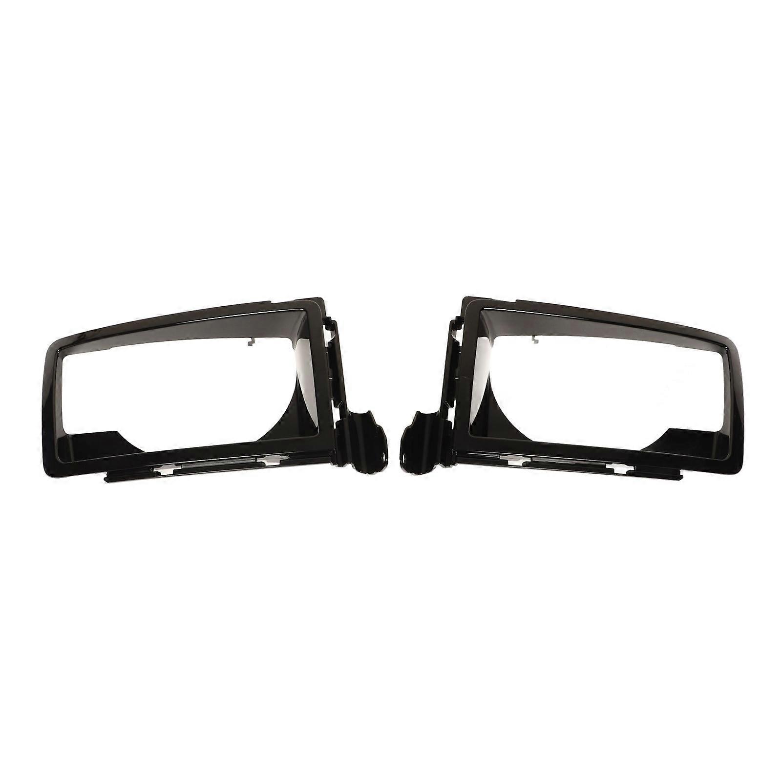 2 Pcs Headlight Bezel Trim LR132527 Left Right Front Lamp Cover Bezel Trim Replacement for Land Rover Defender L663 2020 to 2023 