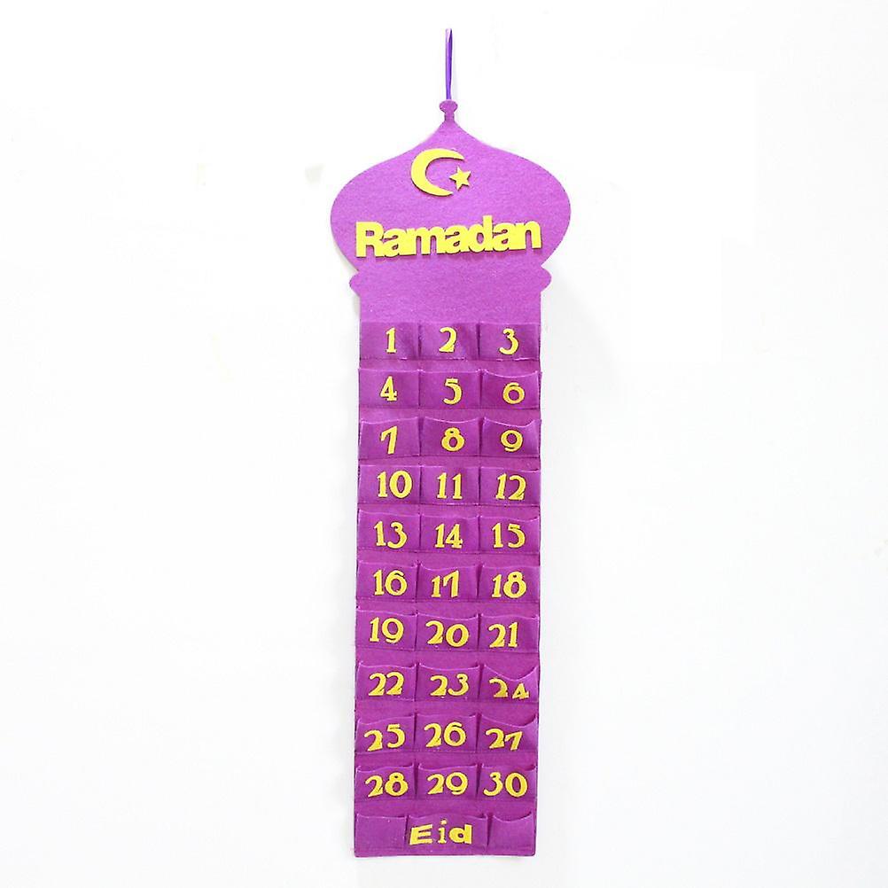 Hanging Calendar, Countdown Calendar, Storage Bag