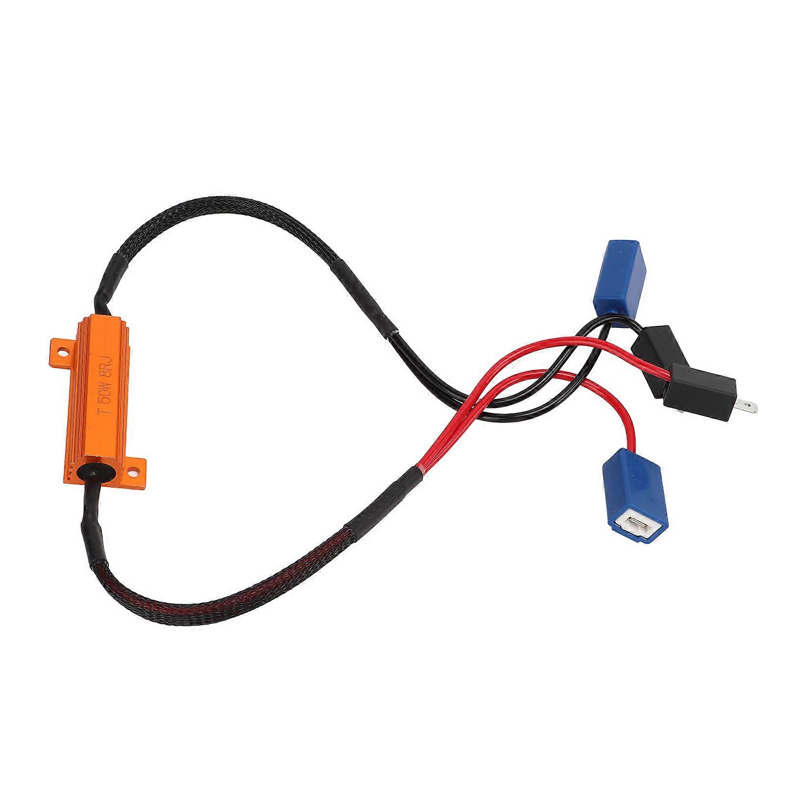 2Pcs LED Resistor Accurate Decoding Integrated Design Small Portable Anti Corrosion Load Resistors