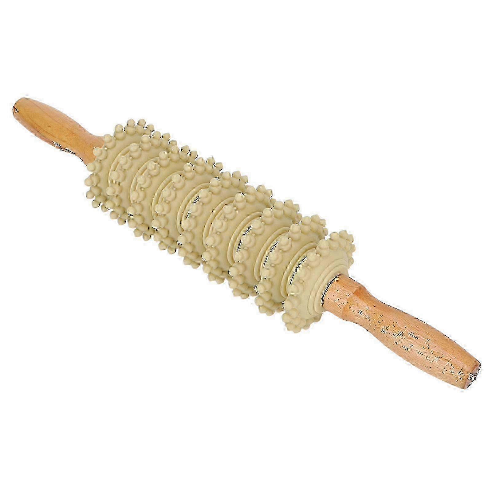 Wood Therapy Roller Trigger Points Thin Leg Release Cellulite Sore Fascia Massage Roller