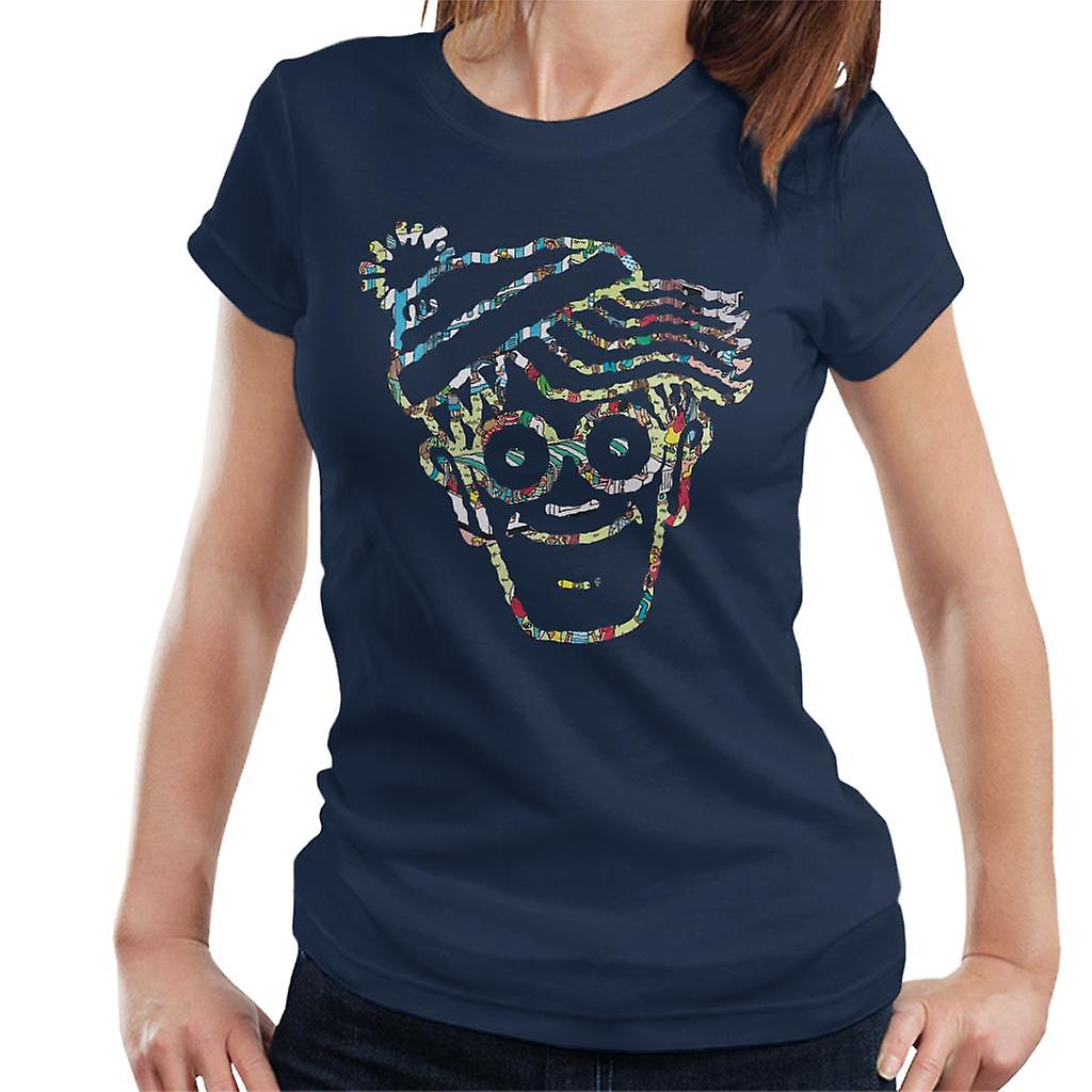 Where's Wally Crowd Outline Women's T-Shirt