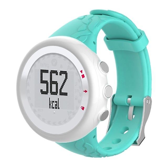 Csere szilikon női szíj SUUNTO M1 / M2 / M4 / M5 Menta zöld