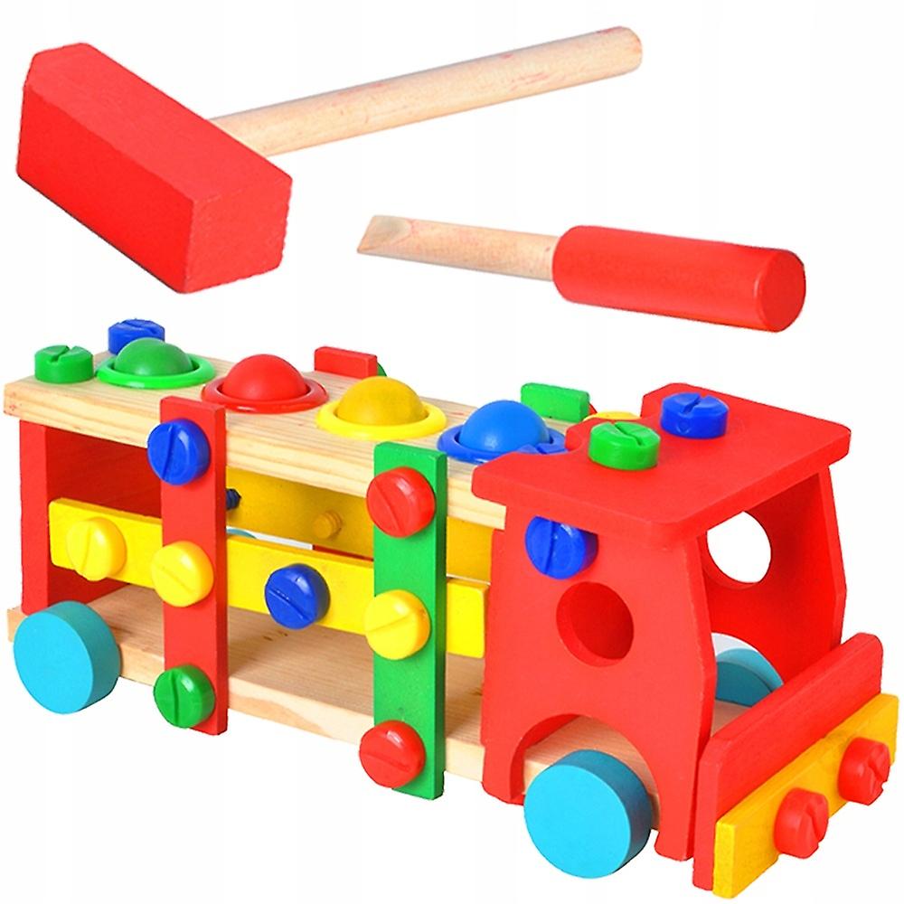 Colorful Truck with Tools
