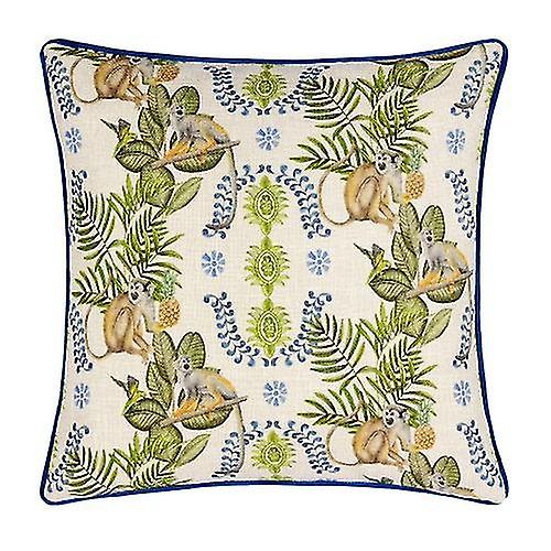 Wylder Valera Lagos Tropical Monkey Cushion Cover