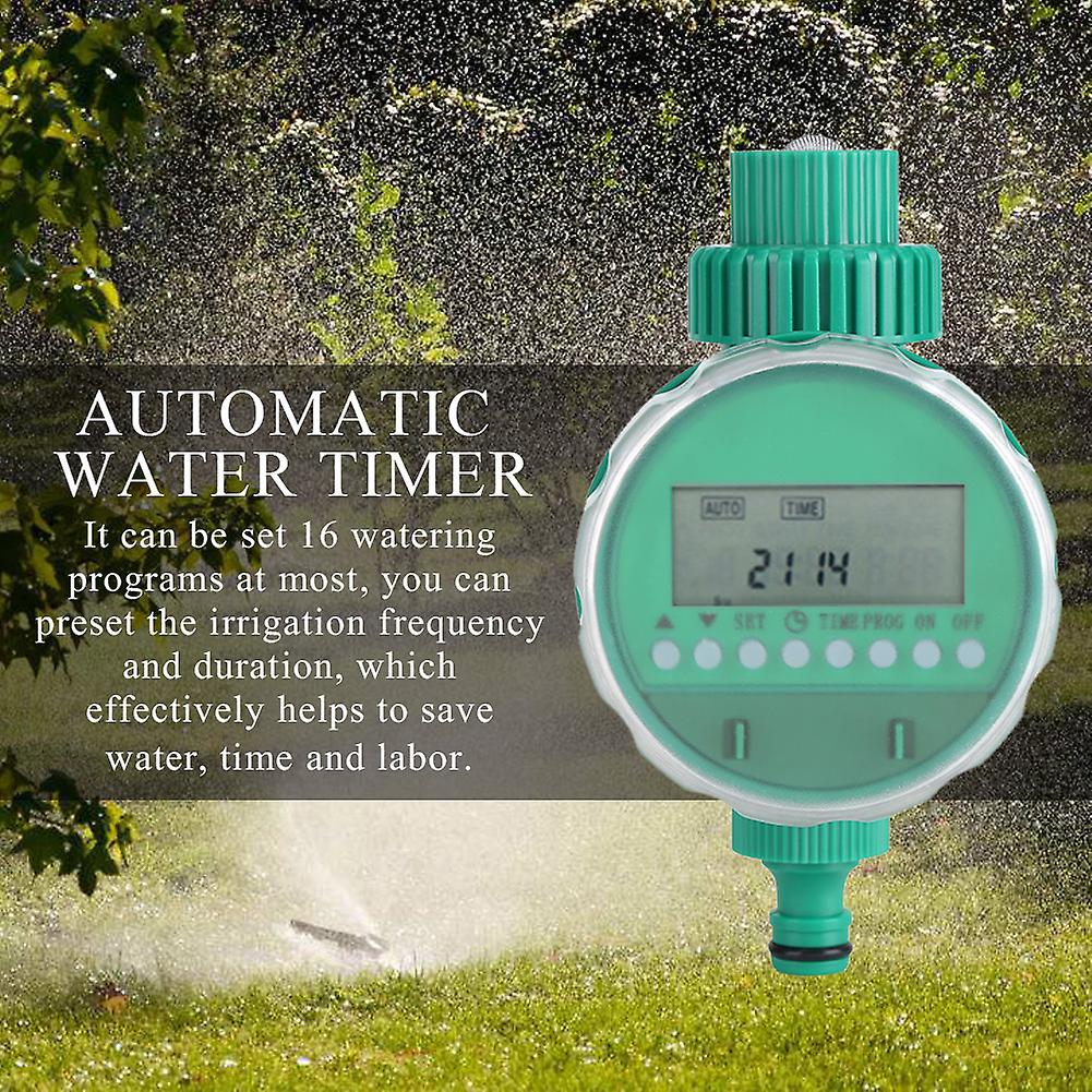 5pcs set Garden Water Timer Watering Irrigation Controller Kit with Y shaped Quick Connector