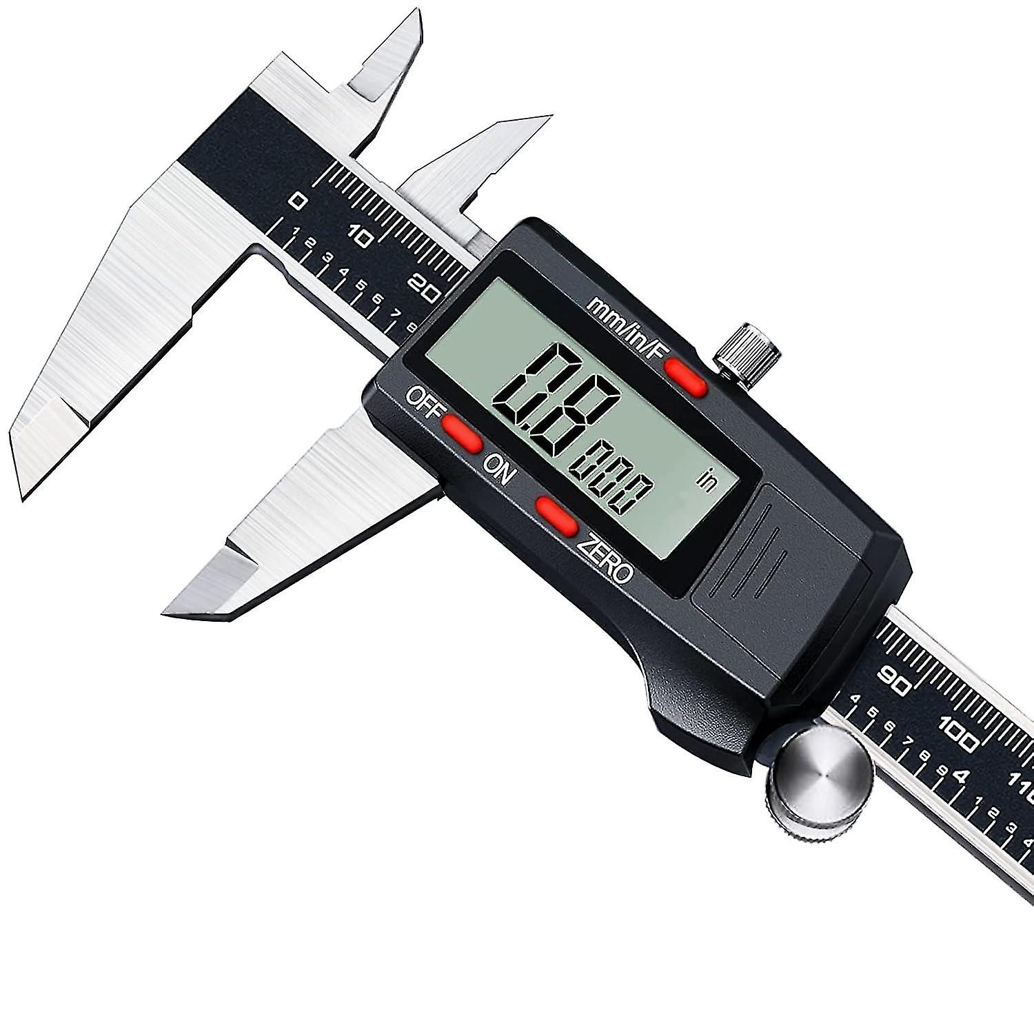 Digital Caliper 200mm Stainless Steel，Black