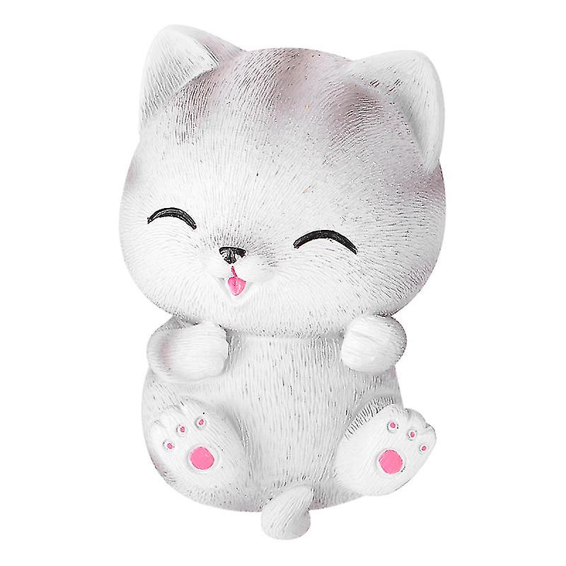 1pcs Resin Cat Decor For Home
