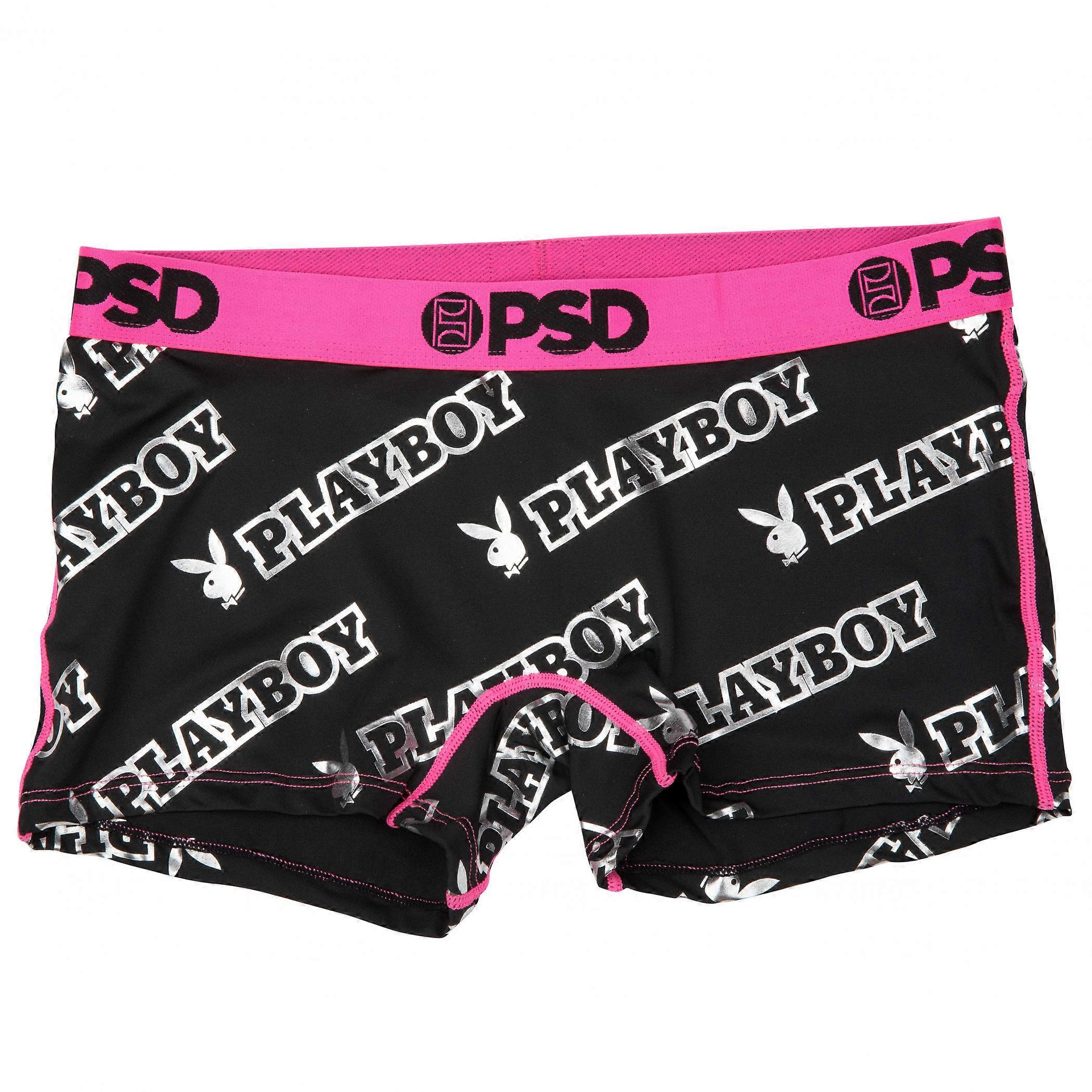 Playboy Logo All Over Print PSD Boyshorts Underwear
