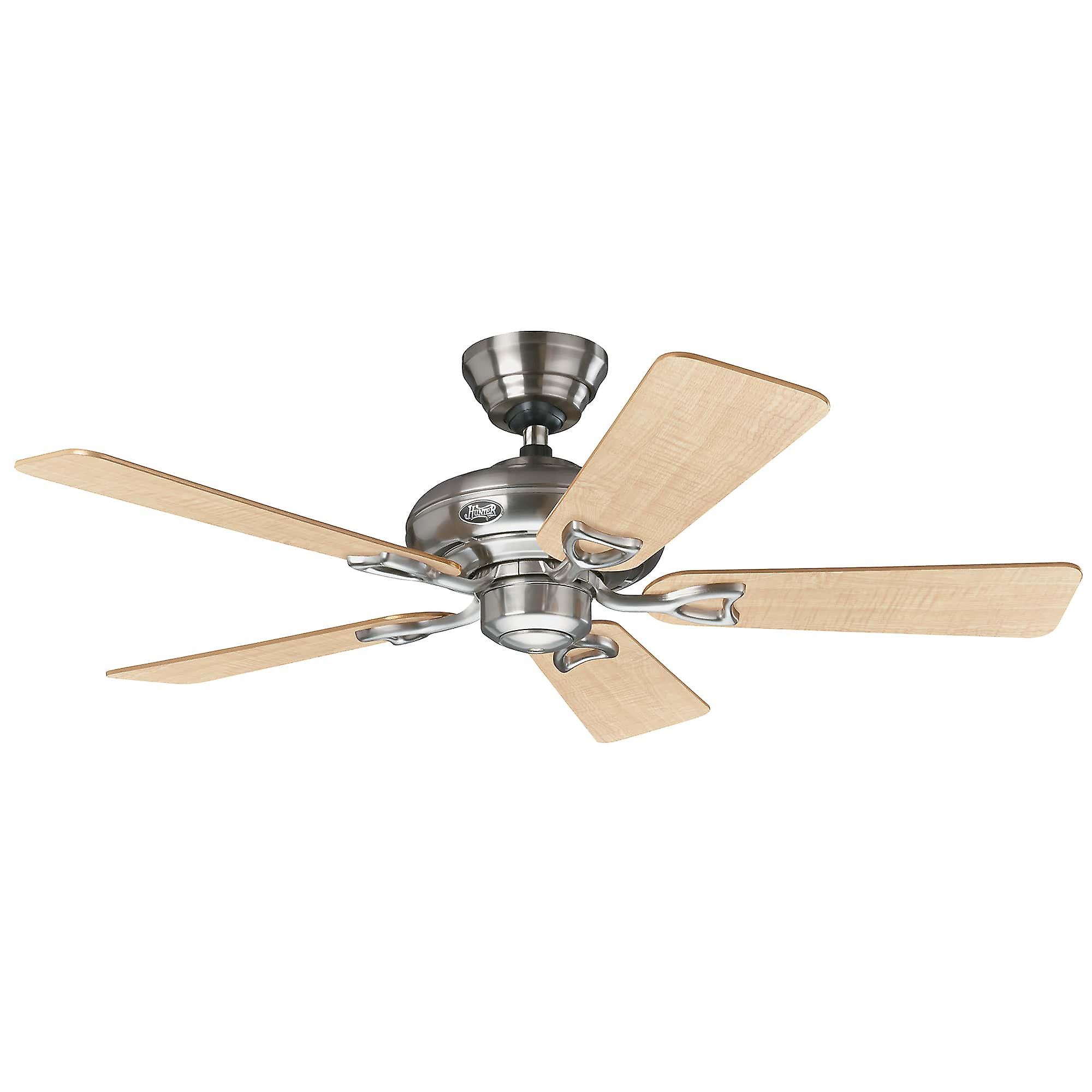 Ceiling fan Seville II 112cm / 44" Brushed Chrome