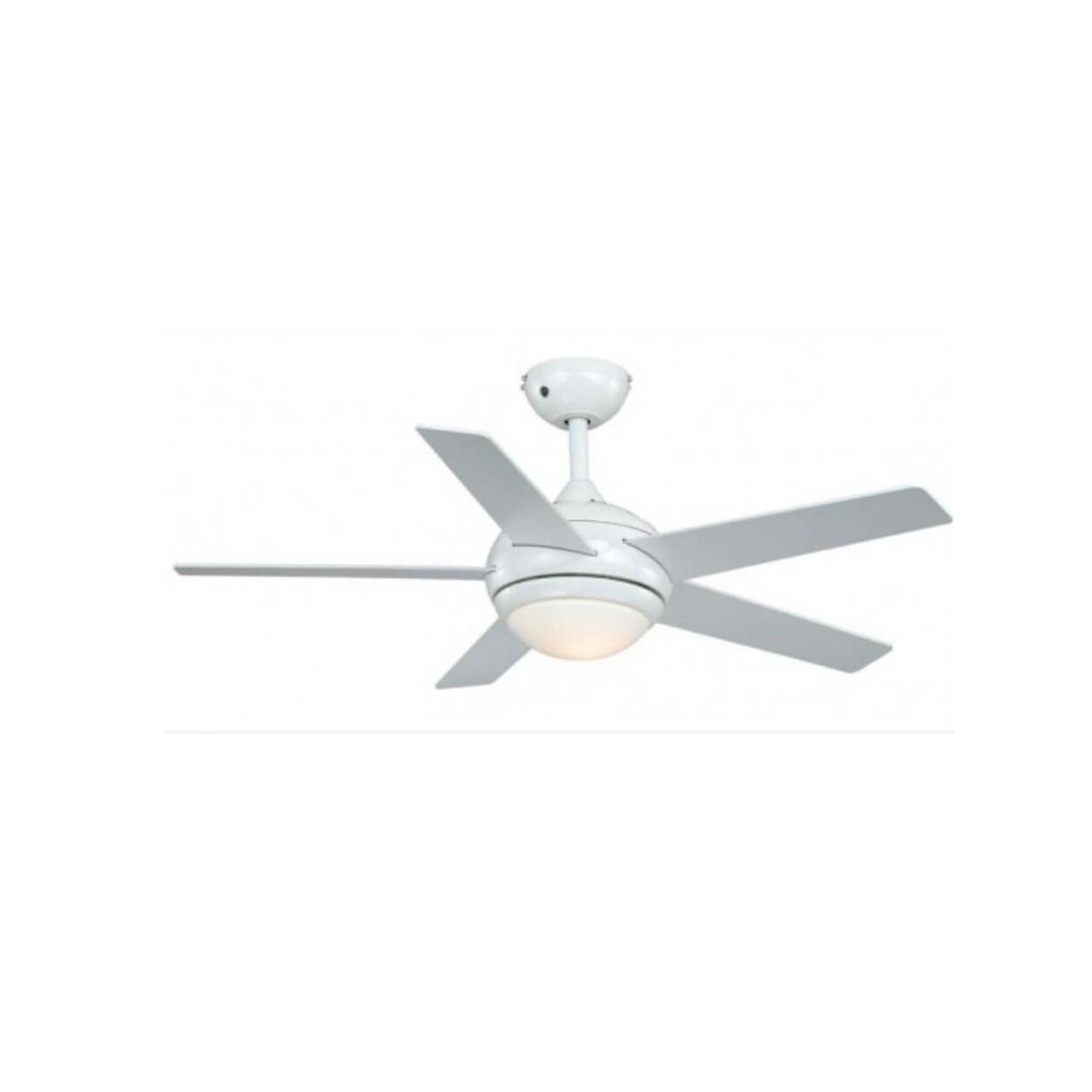 Ventilateur de plafond Fresco Blanc 112 cm avec Lumière