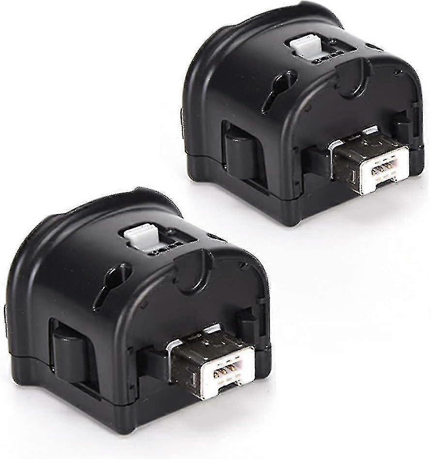 2 Motion Plus adaptersensor för Wii-fjärrkontroll, Motion Plus-adapter Acceleratorbyte för Wii Motion Plus-adapter
