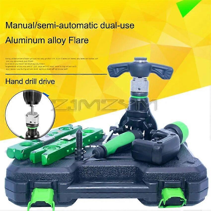 Air Conditioning Copper Pipe Expander Set Air Conditioner Metric Reamer Flare Tool Pipe Flaring Tool Set Tube Expander Tools UNKU56847