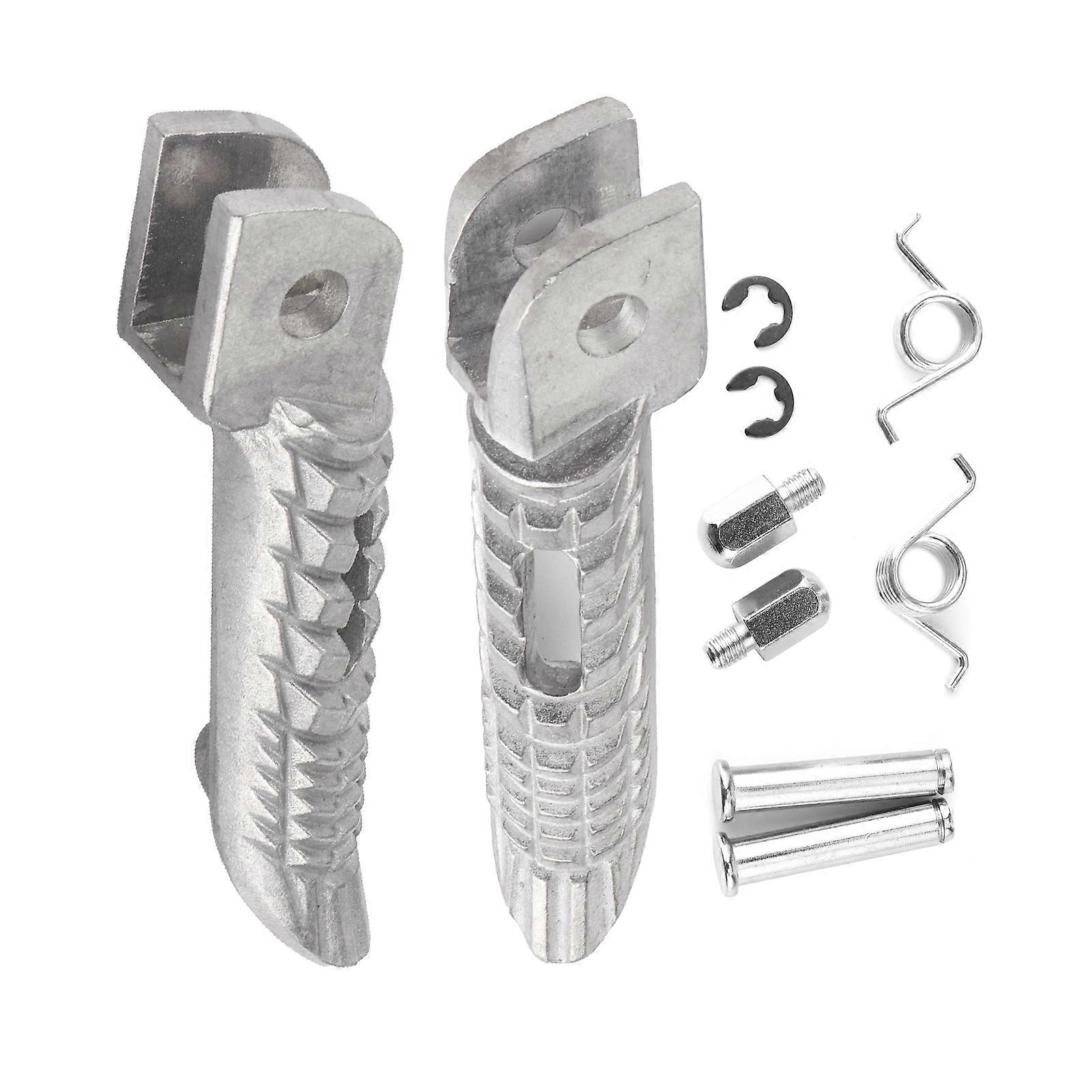 2Pcs Motorcycle Front Footrest Foot Peg Replacement Fit for Suzuki GSXR 600 750 1000 20012014 NO.88569