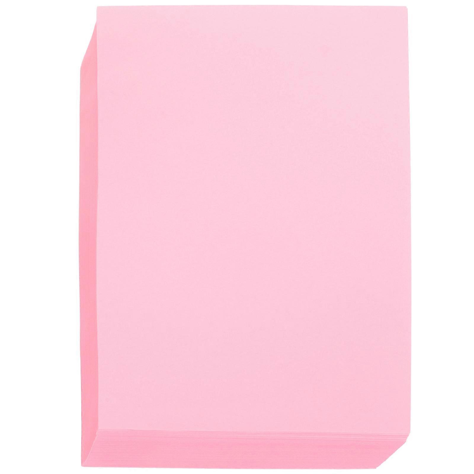 100 Sheets of Colored Folding Paper Painting Paper Origami Craft Paper Printing Paper Pink