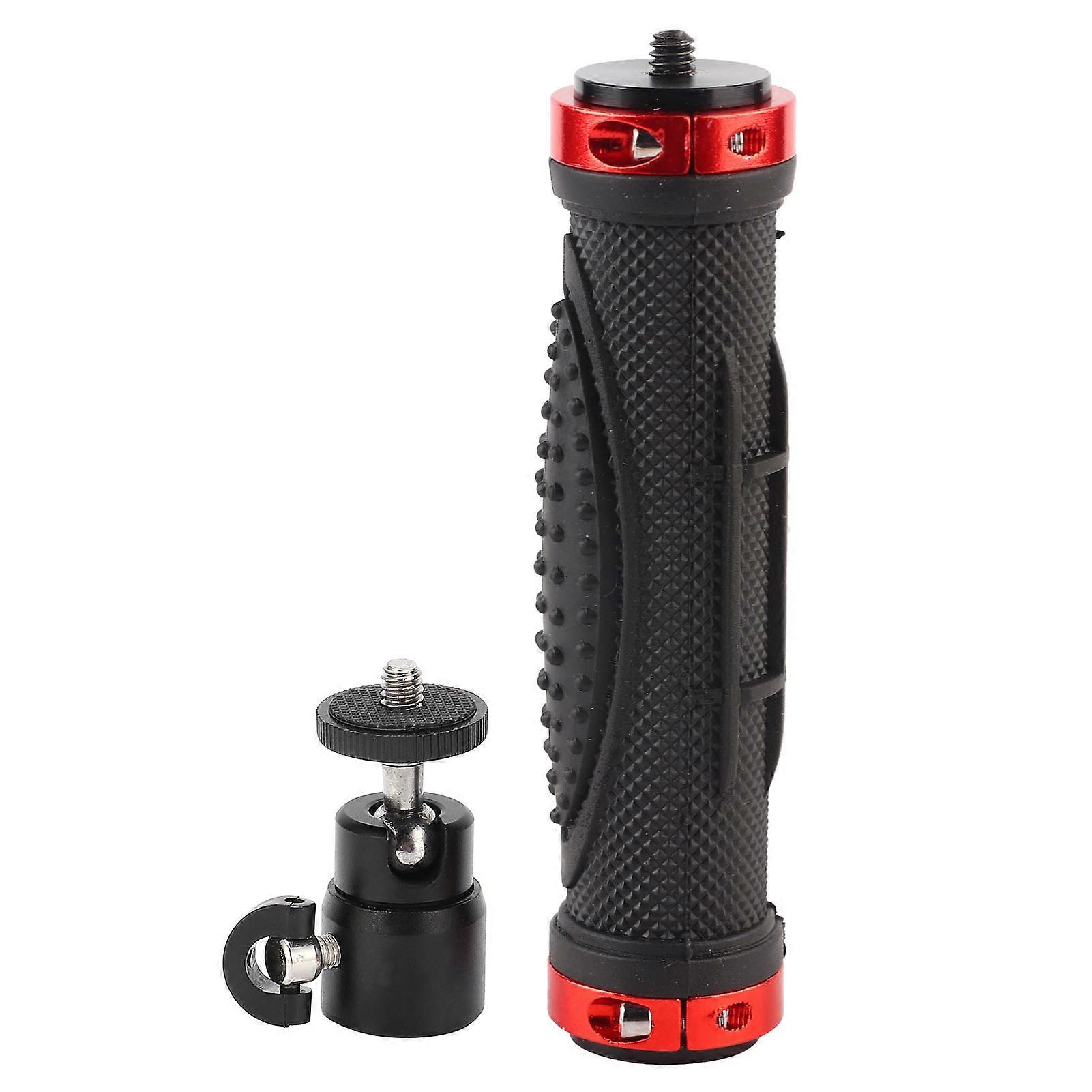 1/4in Camera Stabilizer Handle 360 Rotating Durable Handheld Nonslip Handle For Camera