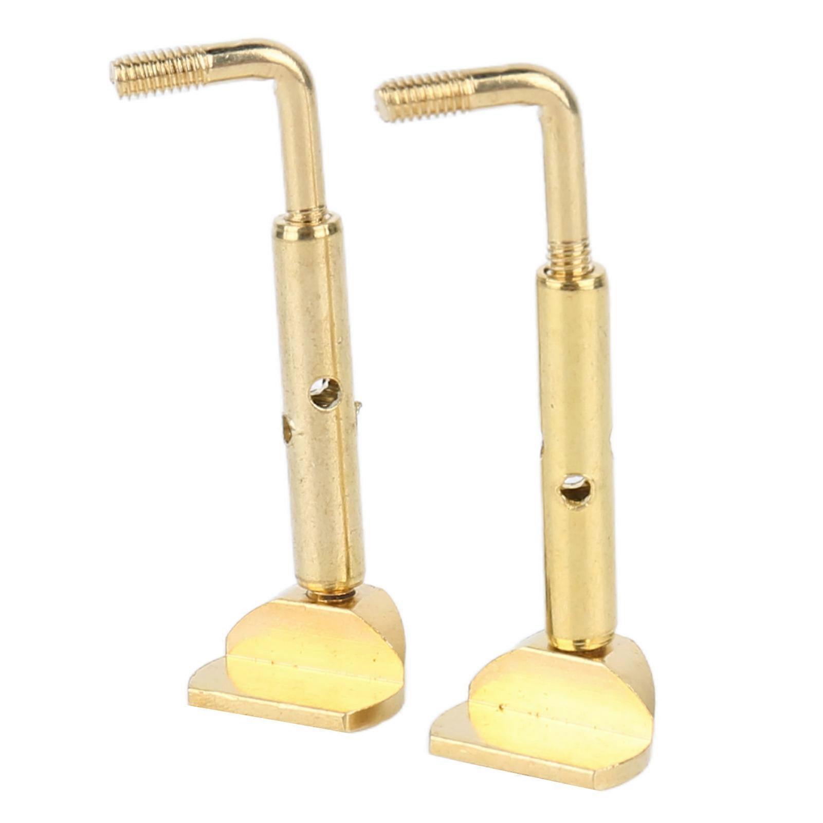 2pcs Violin Fine Tuner Tone Quality Improvement Accurate Violin String Fine Adjuster For Replacement Tuning