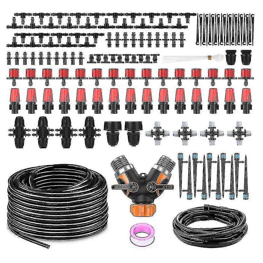 Drip Irrigation Kit, Adjustable Irrigation Kit, Irrigation System, Micro Irrigation Kit Compatible Automatic Irrigation System Installed In Garden Gre