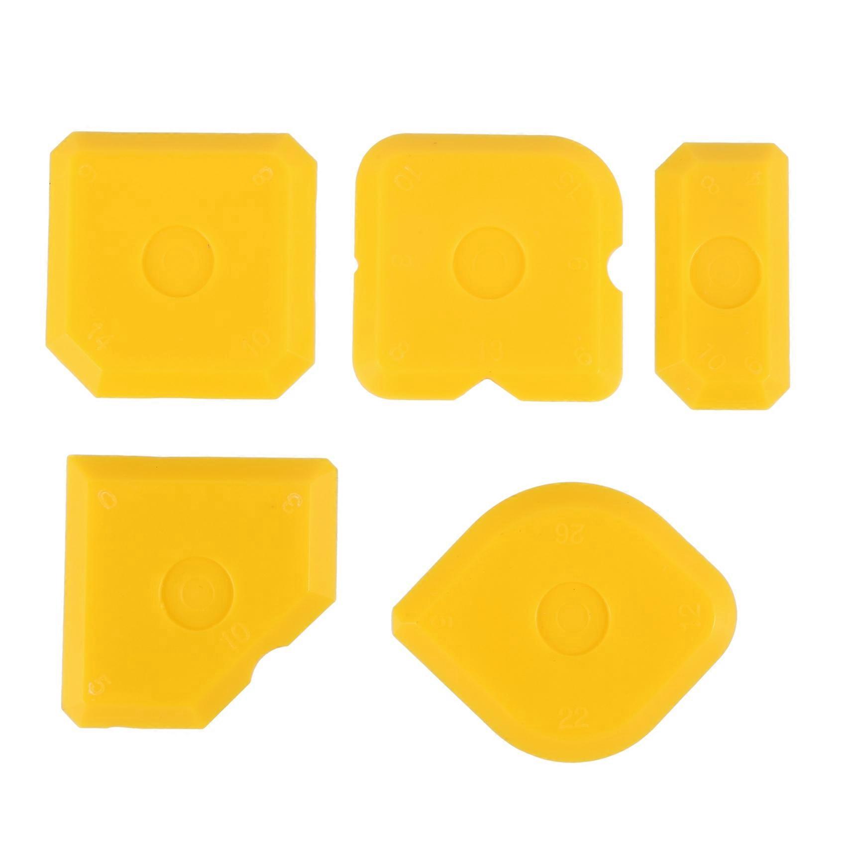 5Pcs Scraper Tool Kit Grouting Set Smoothing Trowel Grout Remover Silicone Joint Joint Filler Smoot