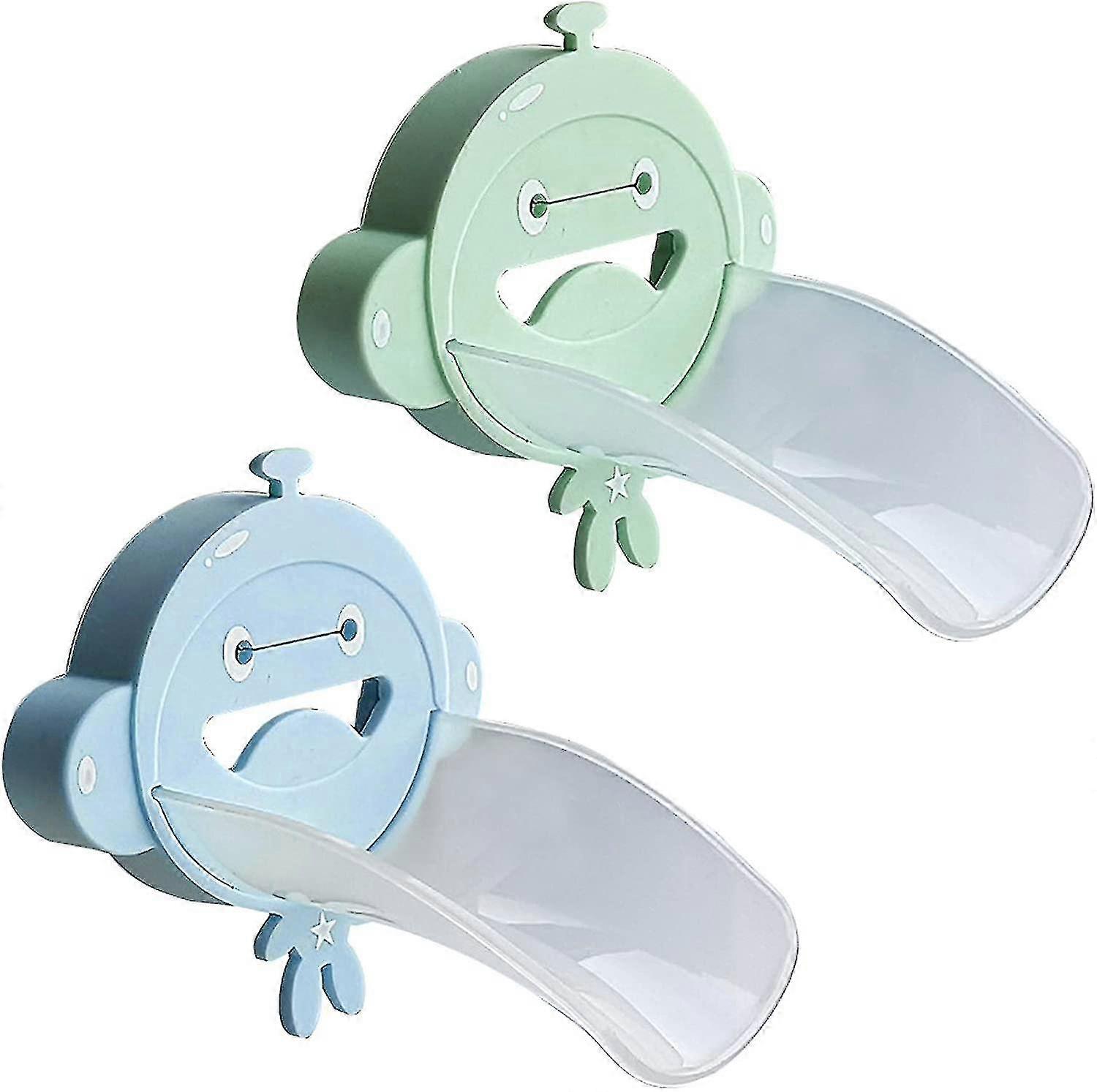 Faucet Extender, Sink Handle Extender (2 Pieces,Green,Blue)