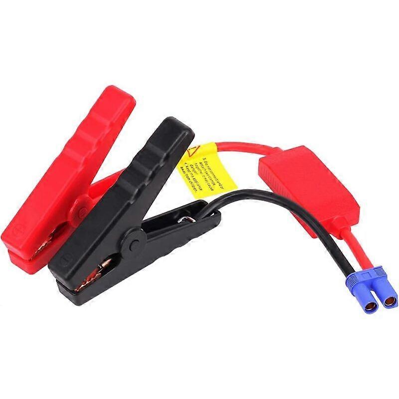 Piece Jump Starter Cable, Automotive Replacement Car Jump Starter Cable Alligator Clip to Connector for 12V Portable Emergency Car Jump Starter Booste