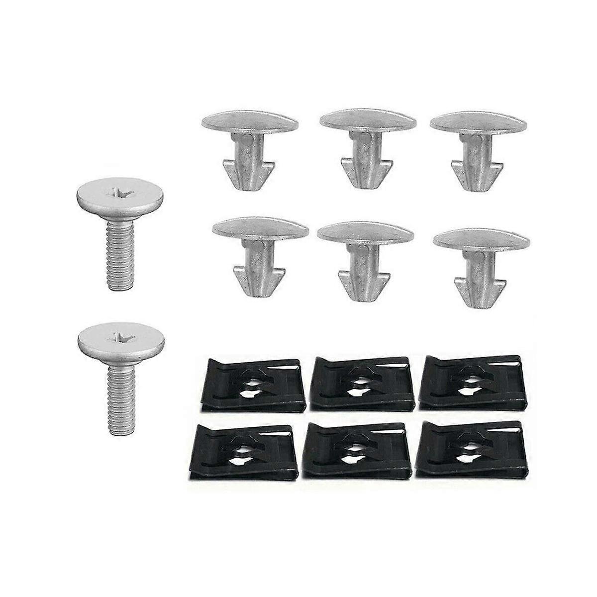 14Pc Lower Engine Cover Pin Screw, Splash Shield Hardware Screw and Access Clip,for Accord 90674-TY2-A01