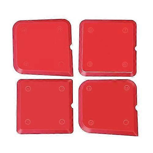 4pcs Sealing Tool Kit Silicone Sealant Remover Smoother Finisher Scraper