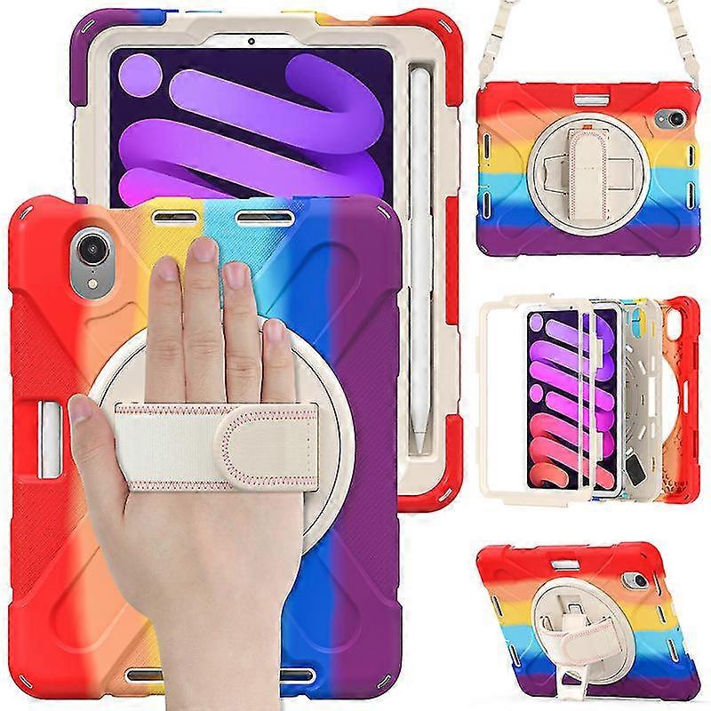 carrying protective case with shoulder strap compatible with ipad mini 6th generation 2021