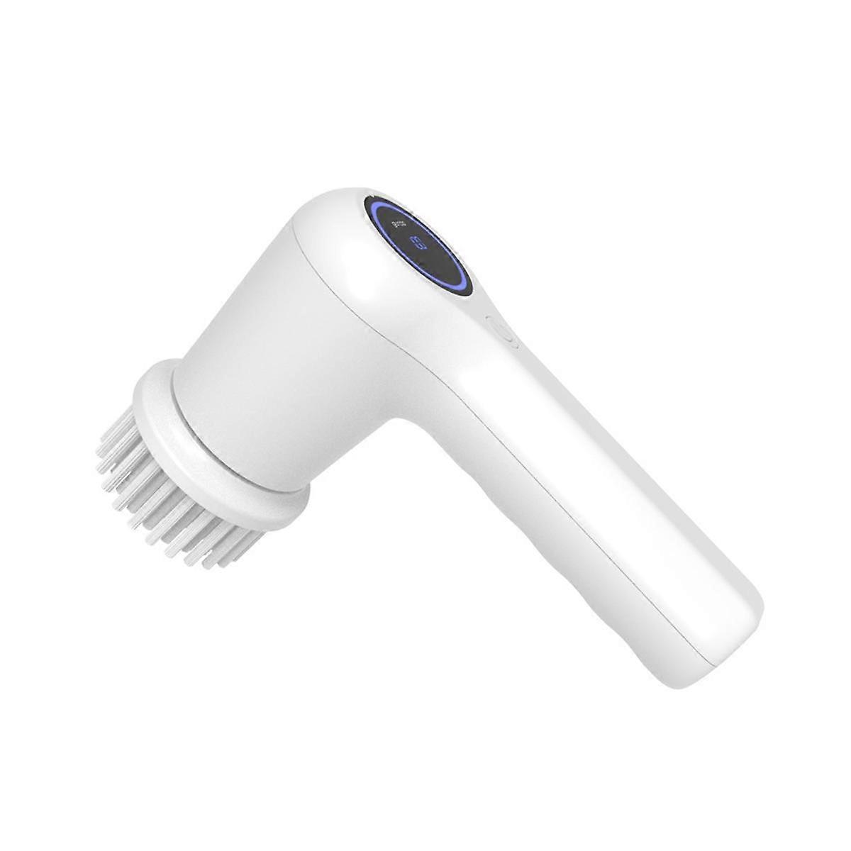 Electric Spin Scrubber Power Scrubber Cordless Electric Shower Scrubber with LED Display for Bathro