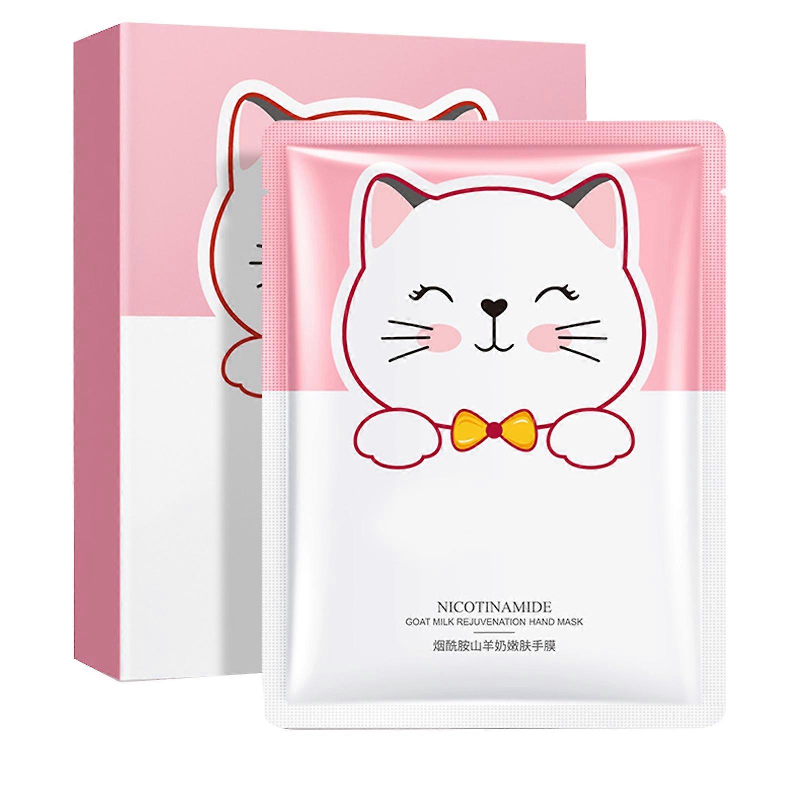 Cute Cat Paw Shape Hand Mask Spa Moisturizing Hand Gloves Hand Mask Protecting Skins For Skin Care