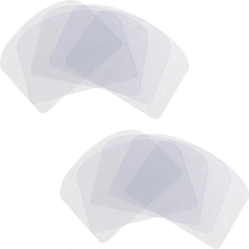 13pcs Transparent Cake Cream Scraper Flexible Plastic Icing Spatula Buttercream Smoother Cake Decor