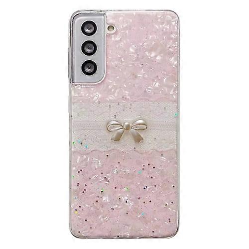 For Samsung Galaxy S22 5G Shell Pattern Bow TPU Phone Protective Case